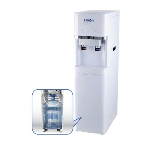 Cây nước nóng lạnh hút bình Karofi HC300W