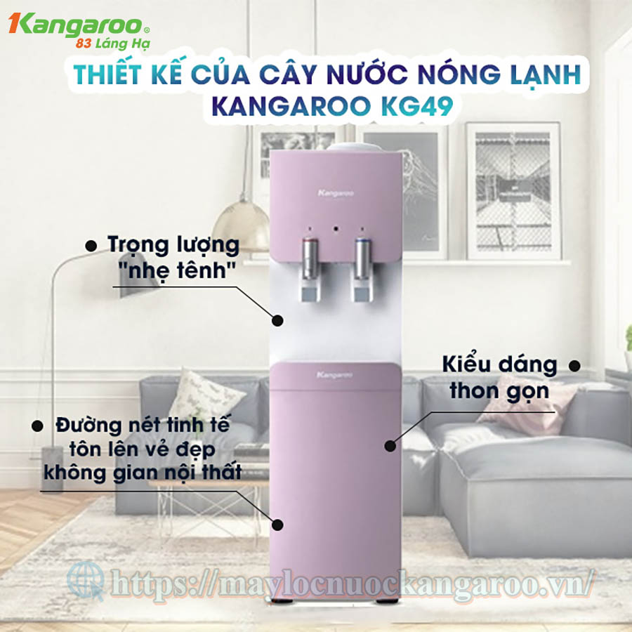 Cây Nước Nóng Lạnh Kangaroo Kg49