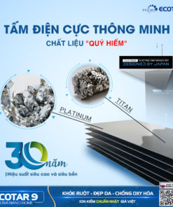 Máy Lọc Nước Ion Kiềm Ecotar 9 Ultra Nano Home