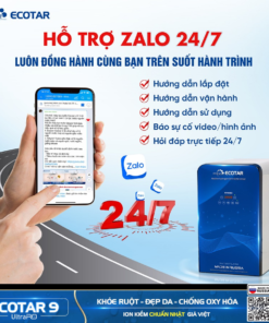 Dịch vụ bảo hành từ hãng cho dòng sản phẩm Geyser Ecotar 9 UltraRO