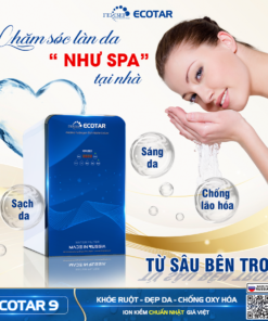 Geyser Ecotar 9 tạo ra nước làm làm đẹp toàn diện mà không phải máy lọc nước ion kiềm nào cũng có