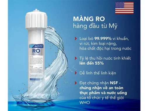 Máy Lọc Nước Ro Nóng Lạnh Hòa Phát Hwbr1b 1021 Hàng Chính Hãng