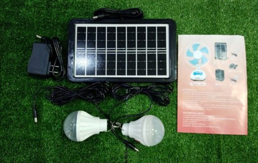 Quạt điện Ngoài Trời Năng Lượng Mặt Trời Di động 12 Inch Solar Fan