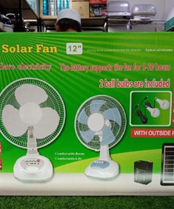 Quạt điện Ngoài Trời Năng Lượng Mặt Trời Di động 12 Inch Solar Fan