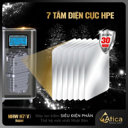 Điện cực Titanium phủ Platinum tăng độ bền lên tới 30 năm