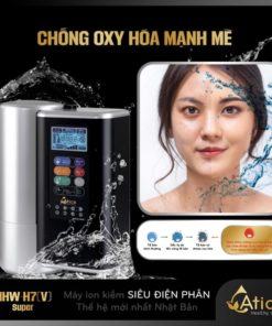 Nước ion kiềm chuẩn giúp cơ thể chống oxy hóa mạnh mẽ