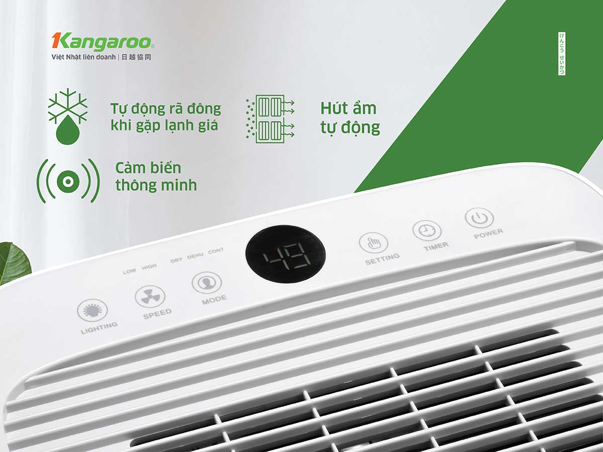 Máy Hút ẩm Kangaroo Kgdh35 (hút ẩm 70m2)