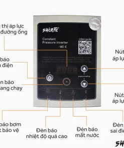 Máy Bơm Tăng áp Biến Tần điều Chỉnh áp Lực Shirai Ijlm – 400ap