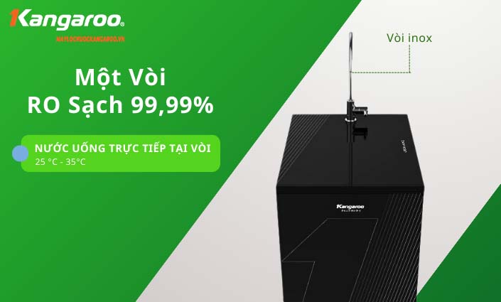 Máy Lọc Nước Kangaroo Infinity Kg09ni, Slim, 9 Lõi