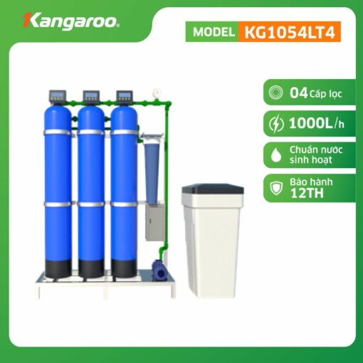 Hệ Thống Lọc Tổng đầu Nguồn 5 Cấp Kangaroo Kg1054lt 5 1000l/h