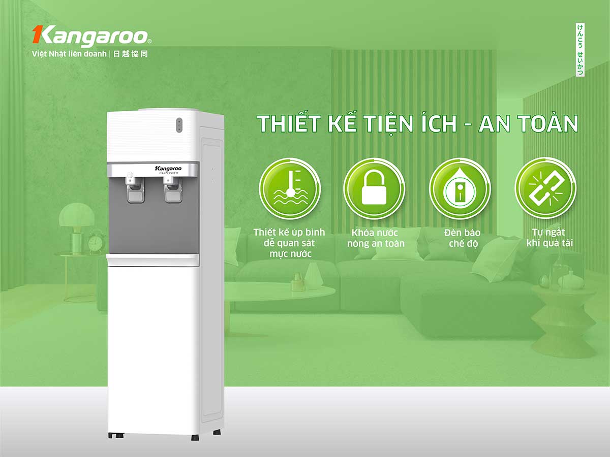 Cây Nước Nóng Lạnh Kangaroo Kg35a2