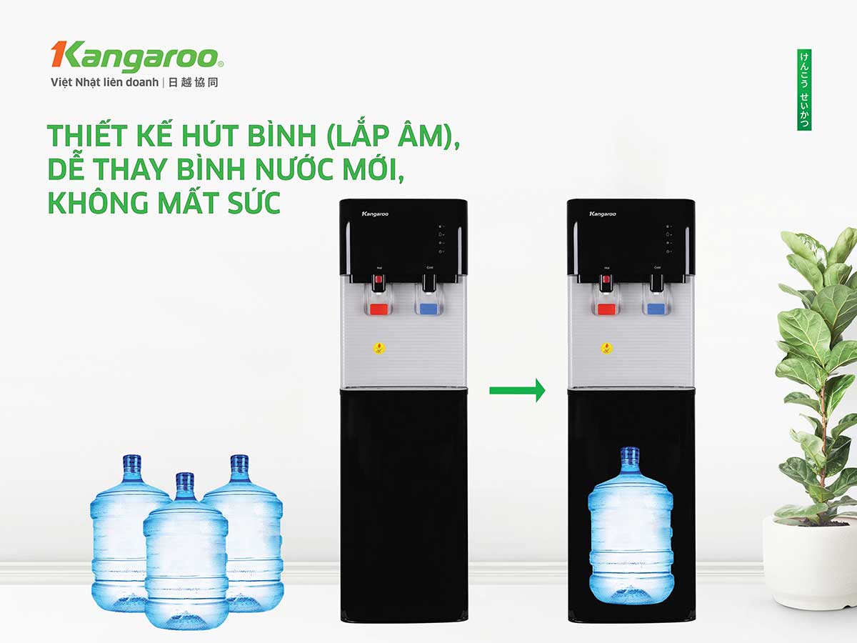 Cây Nước Nóng Lạnh Kangaroo Kg57a3