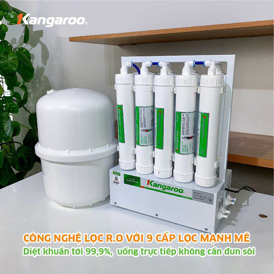 Máy Lọc Nước để Gầm Kangaroo Kghp66 Hydrogen