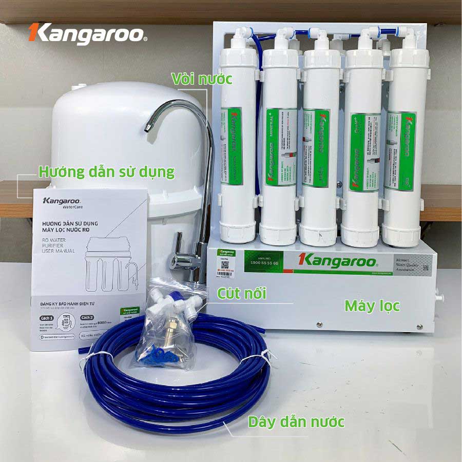 Máy Lọc Nước để Gầm Kangaroo Kghp66 Hydrogen
