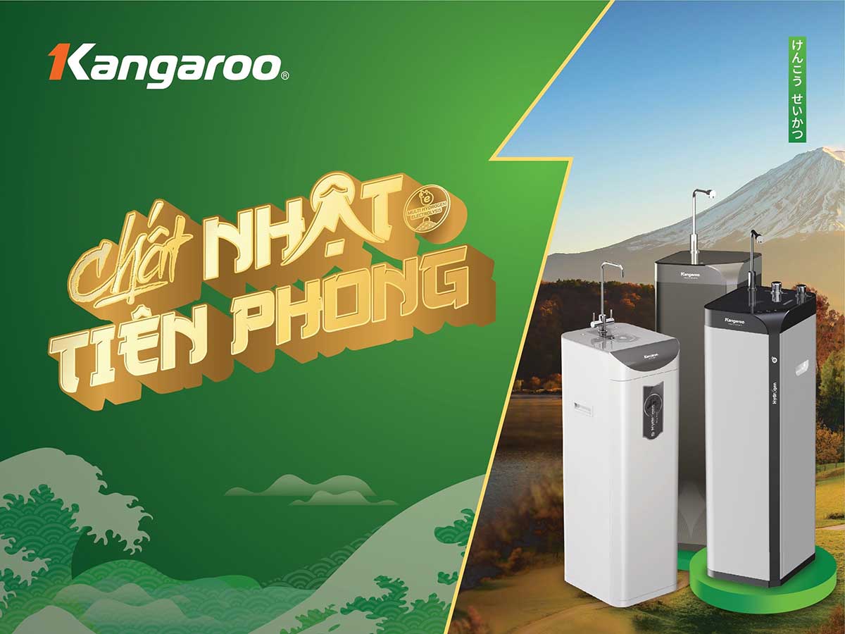Máy Lọc Nước Kangaroo Hydrogen Slim Duo 2 Kg100hd2