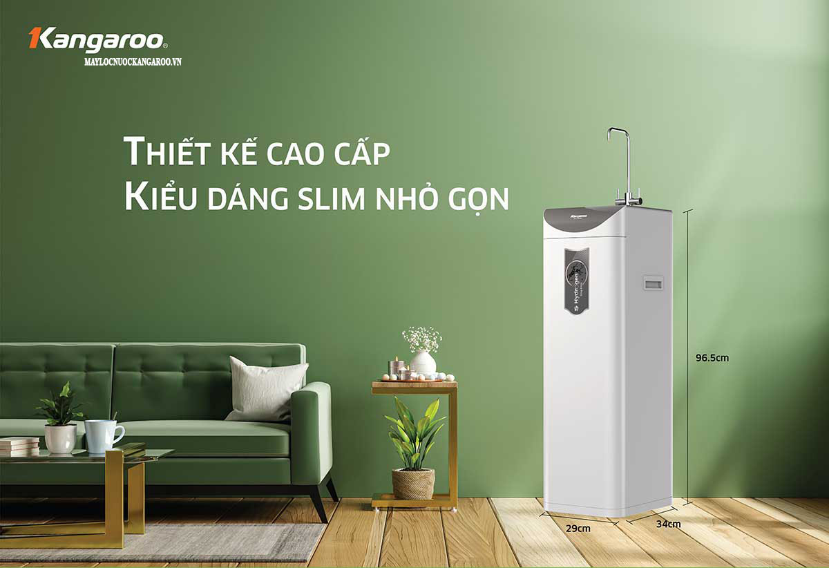 Máy Lọc Nước Kangaroo Hydrogen Slim Duo 2 Kg100hd2