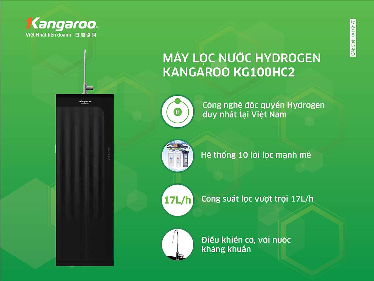 Máy Lọc Nước Kangaroo Infinity Kg100hc2