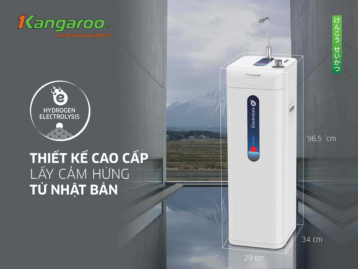 Máy Lọc Nước Kangaroo Hydrogen Ion Kiềm Kg10a8esg