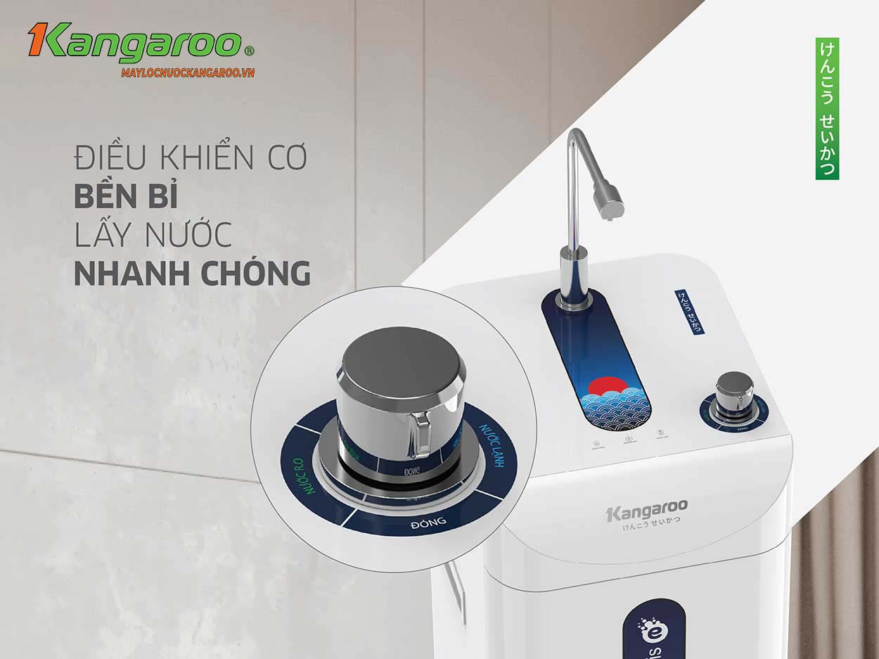 Máy Lọc Nước Kangaroo Hydrogen Ion Kiềm Kg10a8esg
