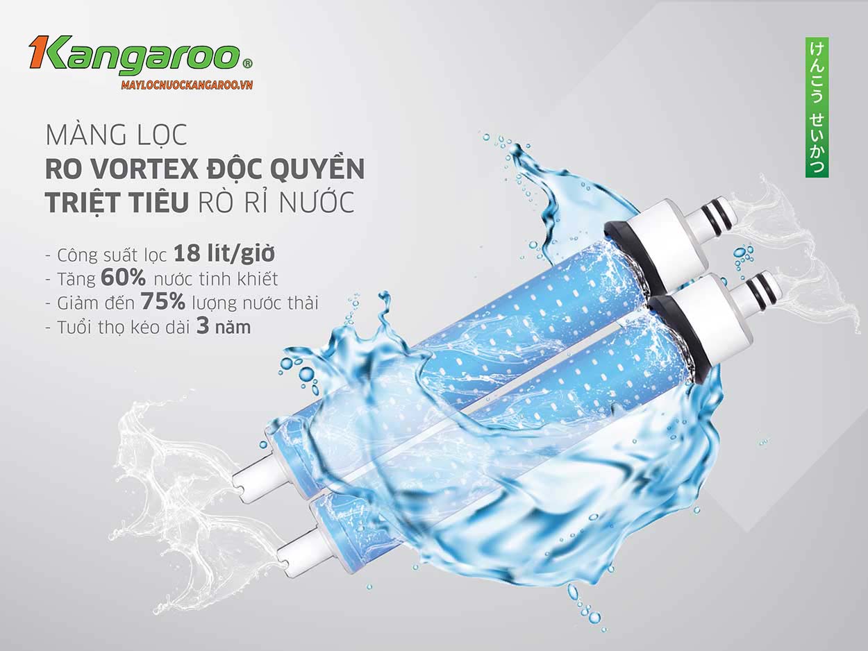 Máy Lọc Nước Kangaroo Hydrogen Ion Kiềm Kg10a8esg