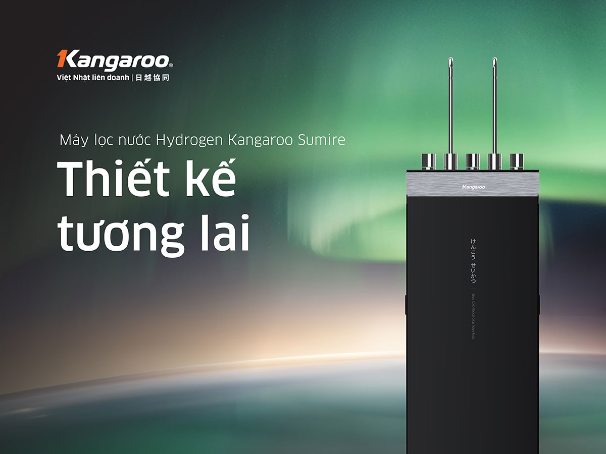 Máy Lọc Nước Kangaroo Hydrogen Nóng Lạnh Kg12a6