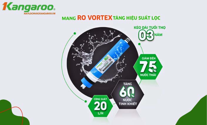 Máy Lọc Nước Kangaroo Infinity Kg09ni, Slim, 9 Lõi