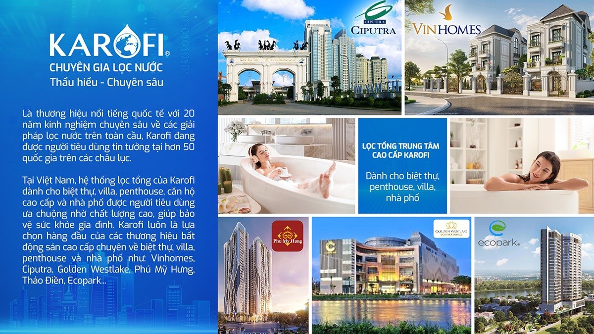 Lọc Tổng Trung Tâm Cao Cấp Karofi Ktf P01