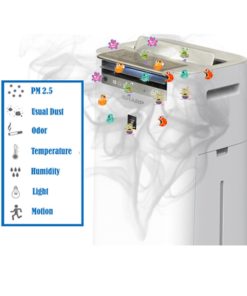 Máy Lọc Không Khí Sharp Kết Hợp Tạo ẩm Kc G60ev W