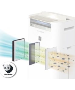 Máy Lọc Không Khí Sharp Kết Hợp Tạo ẩm Kc G60ev W