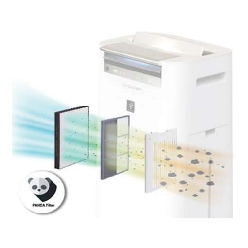 Máy Lọc Không Khí Sharp Kết Hợp Tạo ẩm Kc G60ev W