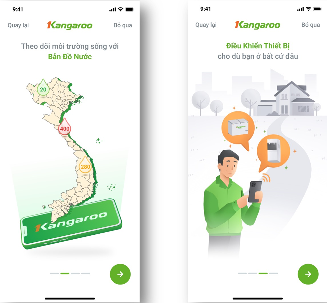 Máy lọc nước Hydrogen Kangaroo KG10HED-IOT