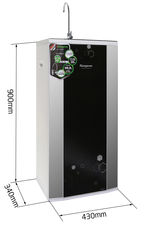 Máy lọc nước Kangaroo KG99A VTU 9 lõi
