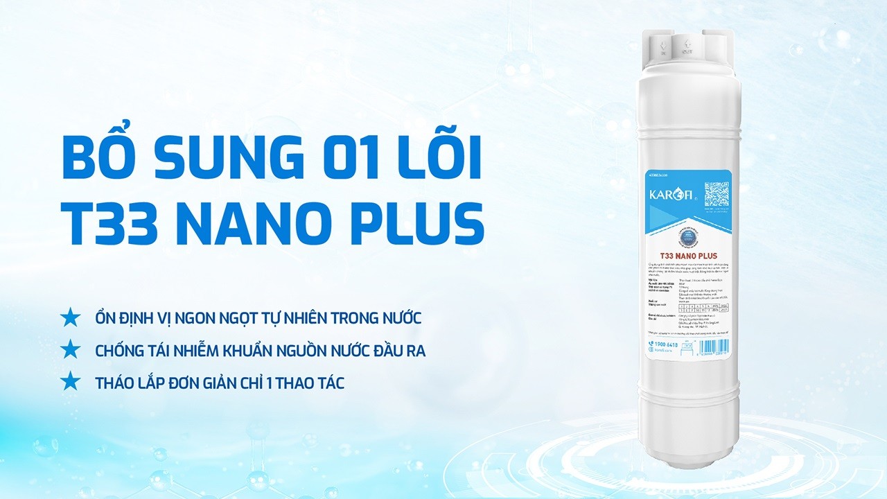 Máy Lọc Nước Nóng Lạnh Hydro Ion Kiềm Karofi Kae S695