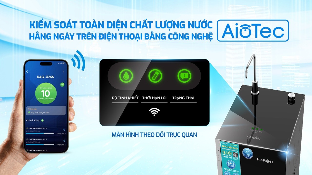 Máy Lọc Nước Karofi Kaq X26s