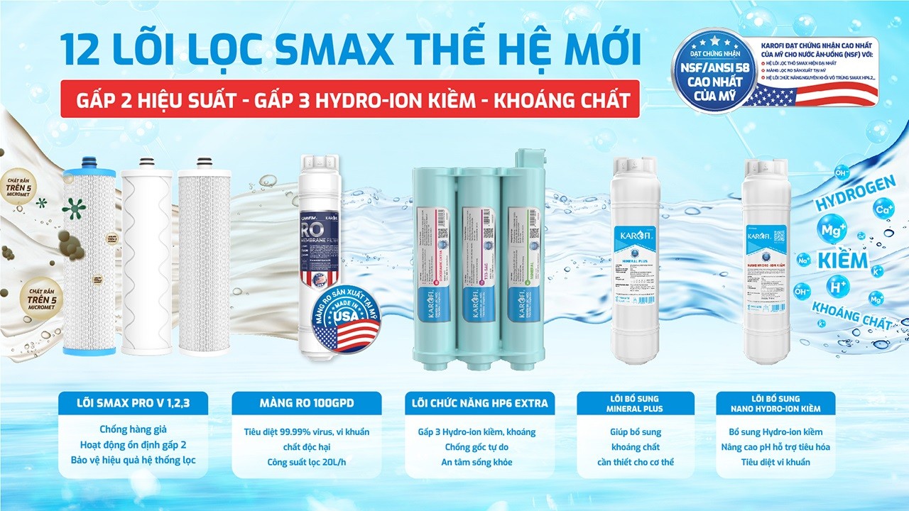Máy Lọc Nước Karofi Kaq X26s