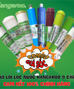 Combo Lõi Lọc Nước Kangaroo 9 Lõi (lõi 5 + 6 + 7+8+9) – Hàng Chính Hãng