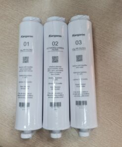 Bộ 3 Lõi Lọc Nước Số 1 2 3 Kangaroo Kg400hu – Lõi đúc Nguyên Khối