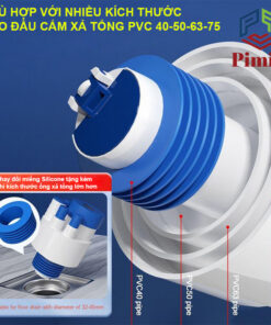 Bộ Đầu Nối Ống Thoát Nước Pimisi Pdt 501 Ngăn Mùi | Chính Hãng