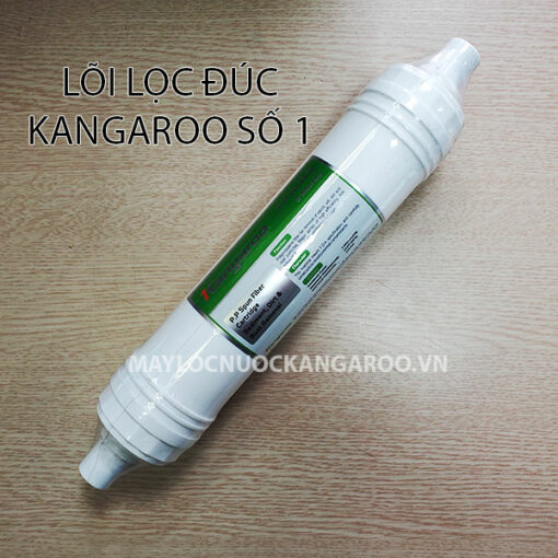 Lõi Lọc đúc Kangaroo Số 1 Pp5micron Hàng Chính Hãng