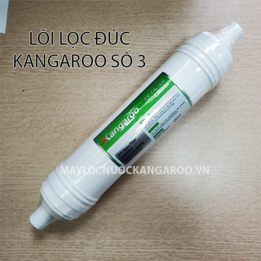 Lõi Lọc đúc Kangaroo Số 3 Pp1micron Hàng Chính Hãng