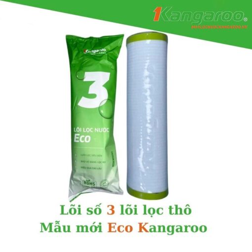 Lõi Lọc Thô Số 3 Kangaroo Eco Pp 1 Micron Mẫu Mới Chính Hãng
