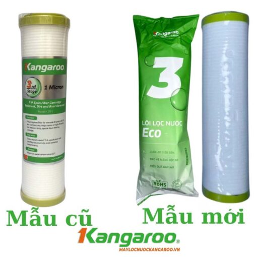 Lõi Lọc Thô Số 3 Kangaroo Eco Pp 1 Micron Mẫu Mới Chính Hãng