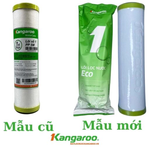 Lõi Lọc Thô Số 1 Kangaroo Eco Pp 5 Micron Mẫu Mới Chính Hãng