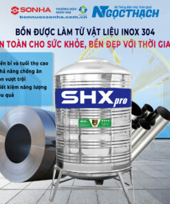 Chất liệu inox SUS 304 – An toàn cho sức khỏe, bền đẹp với thời gian