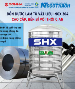 Bền bỉ với inox 304 cao cấp – Chống rỉ sét tuyệt đối