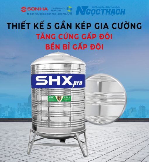 5 gân kép gia cường – Tăng cứng gấp đôi, bền bỉ gấp bội
