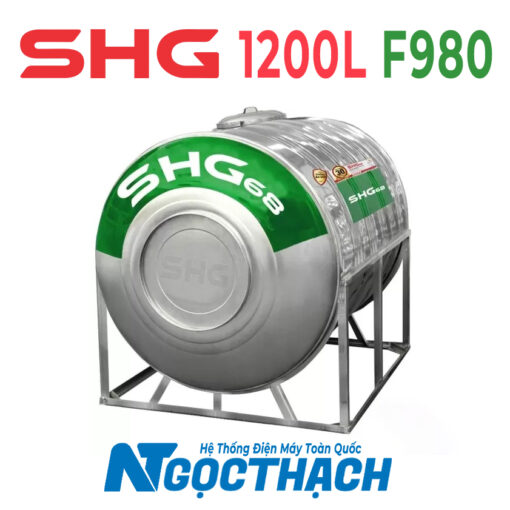 Bồn Inox Lộc Phát Siêu Chống ăn Mòn 1200l Ngang Shg68n1200f980