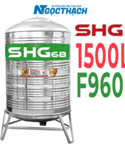 Bồn Inox Lộc Phát Siêu Chống ăn Mòn 1500l Đứng Shg68d1500f960 Sơn Hà Xanh