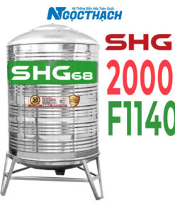 Bồn Inox Lộc Phát Siêu Chống ăn Mòn 2000l Đứng Shg68d2000f1140 Sơn Hà Xanh
