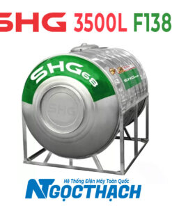 Bồn Inox Lộc Phát Siêu Chống ăn Mòn 3500l Ngang Shg68n3500f1380